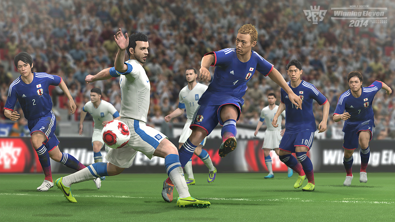 Media Create Top 50 World Soccer Winning Eleven 2014 Samurai Blue Challenge