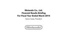 Nintendo FY3/2014