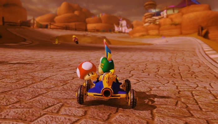 Heads-up for competitive Mario Kart players
