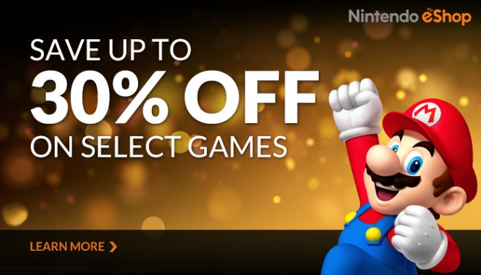 NoA: ‘Nintendo eShop sale: Save up to 30% on select games’
