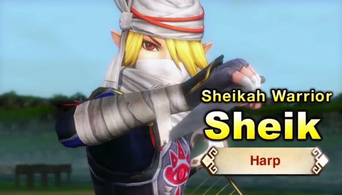 Hyrule Warriors – English Trailer with Sheik and a Harp