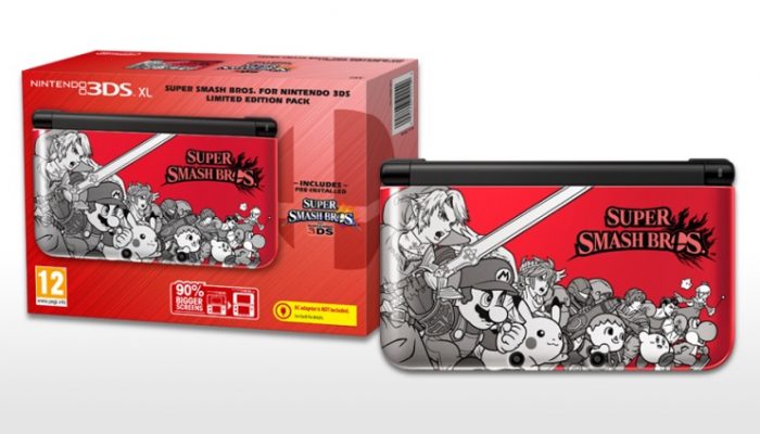 NoE: ‘Show off your fighting flair with the Super Smash Bros. for Nintendo 3DS Limited Edition Pack on 3rd October’