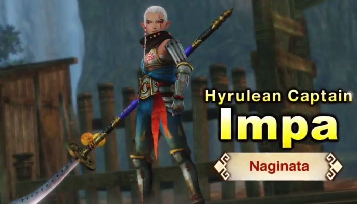 Hyrule Warriors – English Trailer with Impa and a Naginata