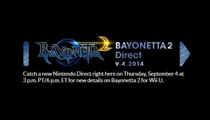 Bayonetta 2 Direct set for September 4 at 3 PM Pacific