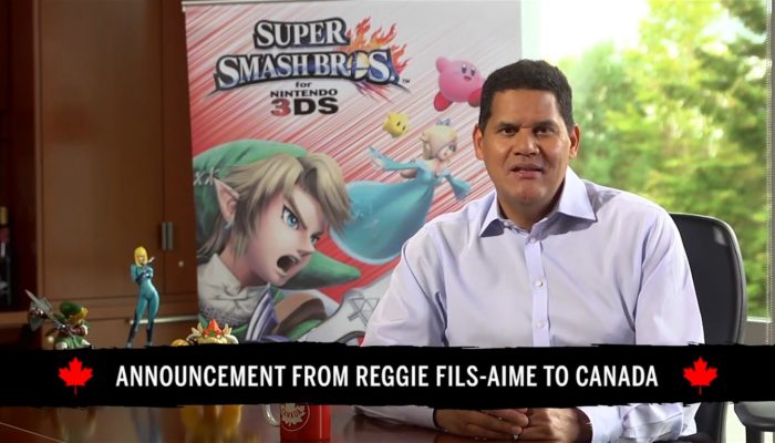 Nintendo of Canada – Reggie’s Announcement of Canada’s Super Smash Club