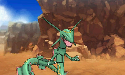 Pokémon ORAS - Mega Rayquaza, Delta Stream, Dragon Ascent - NintendObserver