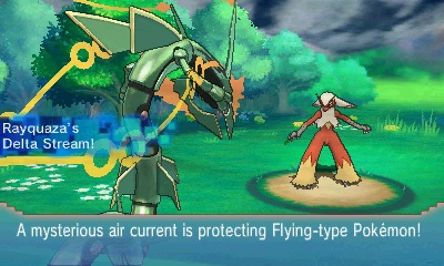 Pokémon ORAS - Mega Rayquaza, Delta Stream, Dragon Ascent - NintendObserver