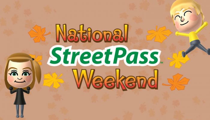 NoA: ‘National StreetPass Weekend: Thanksgiving Edition’