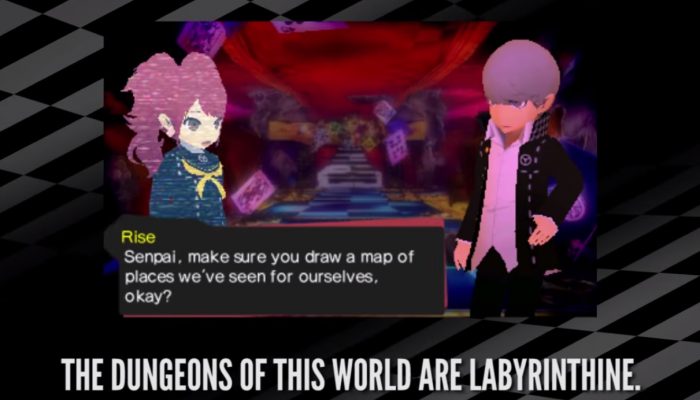 Persona Q: Shadow of the Labyrinth – Drawing Maps Trailer