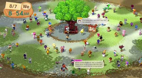 wii u animal crossing plaza