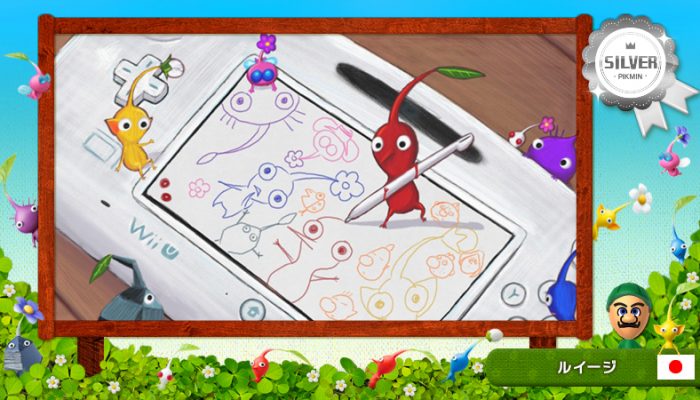 Shigeru Miyamoto announces the results of the Pikmin drawing event on Miiverse