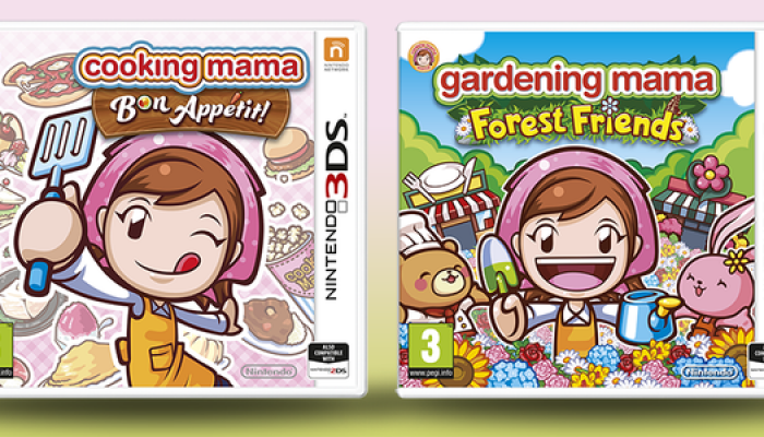 NoE: ‘Get creative and have fun alongside the legendary Mama in Cooking Mama: Bon Appétit! and Gardening Mama: Forest Friends’