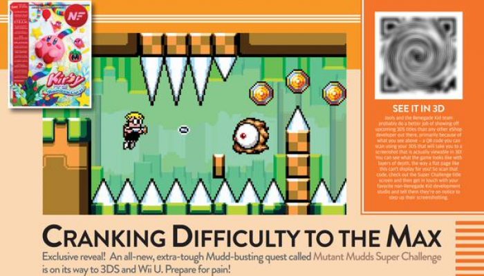 Mutant Mudds Super Challenge announced for Wii U and Nintendo 3DS