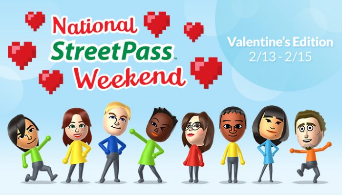NoA: ‘National StreetPass Weekend: Valentine’s Edition’