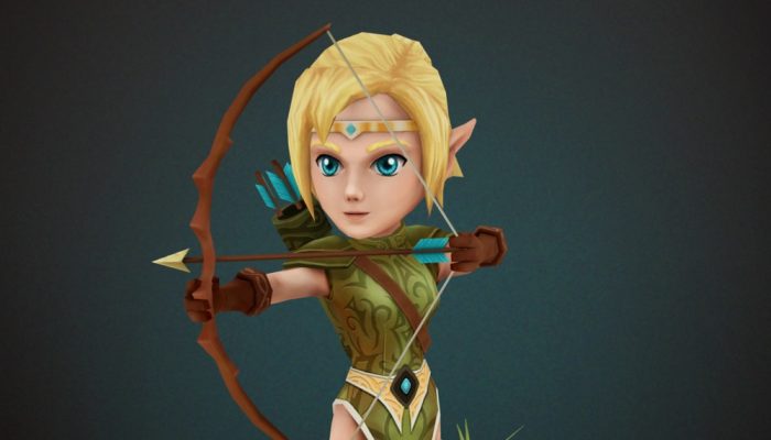 Fantasy Character Art by Cari Mayle for An Upcoming Wii U Title
