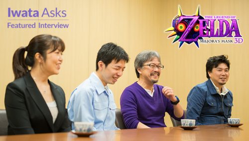 Iwata Asks The Legend of Zelda Majora’s Mask 3D