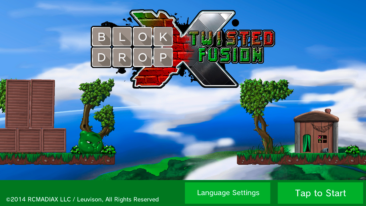 Nintendo eShop Downloads Europe Blok Drop X Twisted Fusion