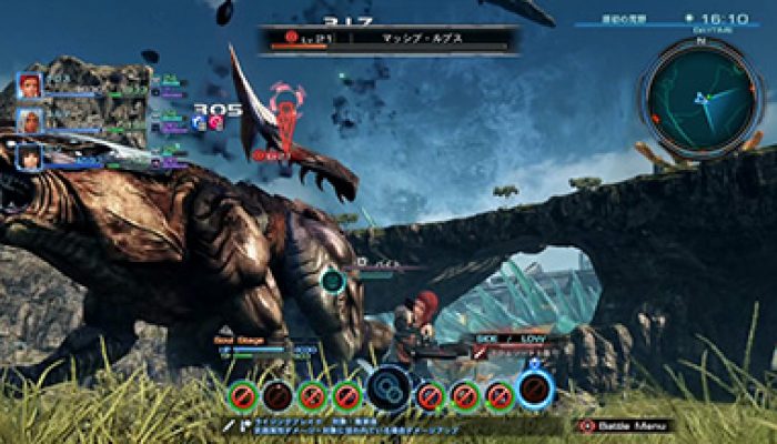Xenoblade Chronicles X – Japanese Battle Screenshots