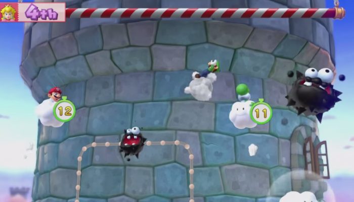 Mario Party 10 – Minijeu Mauvais temps sur la tour