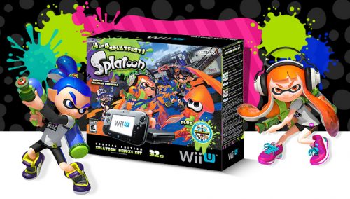 Wii U Special Edition Splatoon Deluxe Set