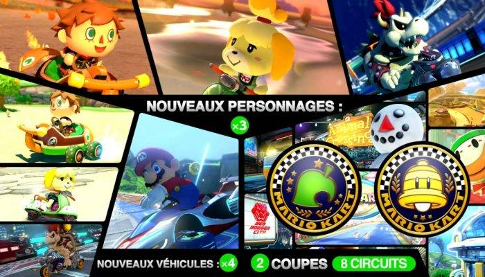 Mario Kart 8 – Bande-annonce de lancement Pack DLC 2