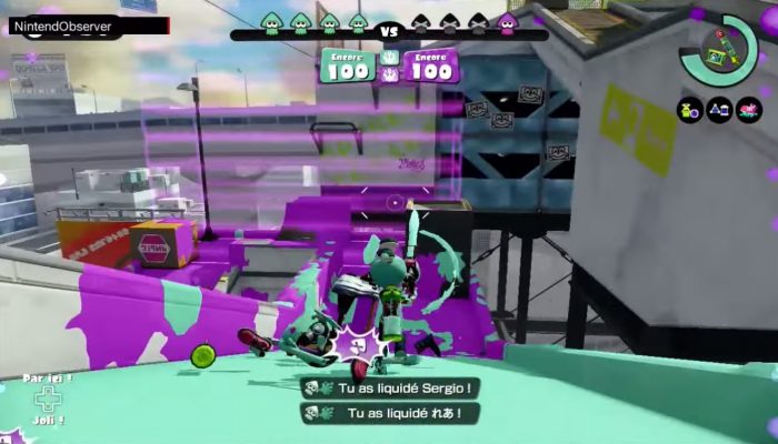Splatoon, Chilling at the enemy base.