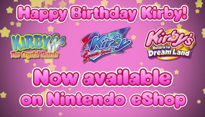 Nintendo eShop – Happy Birthday Kirby!