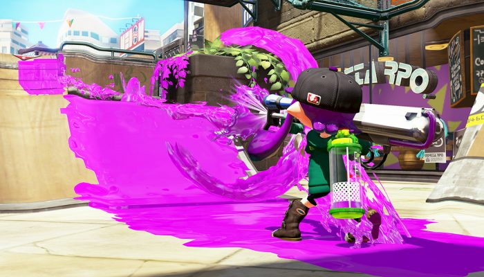 New weapons Neo Splash-o-matic and E-liter 3K Scope now available in Splatoon