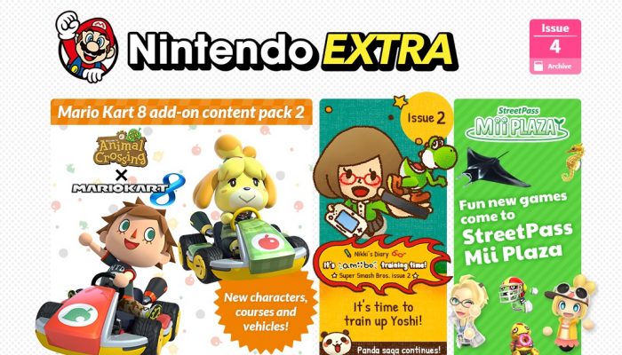 NoE: ‘Discover great new content on Nintendo Kids Club and Nintendo Extra’