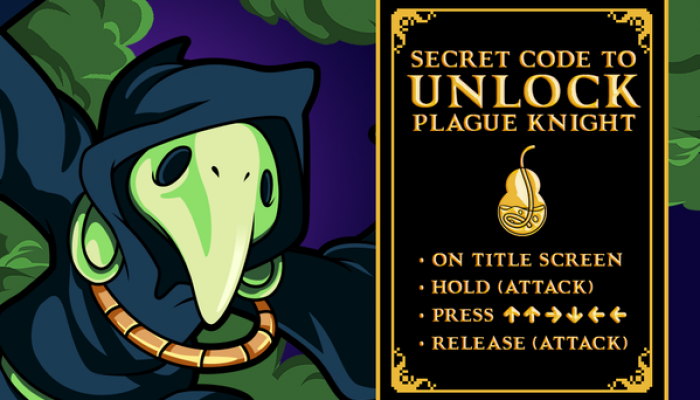 Here’s the cheat code to unlock Plague Knight