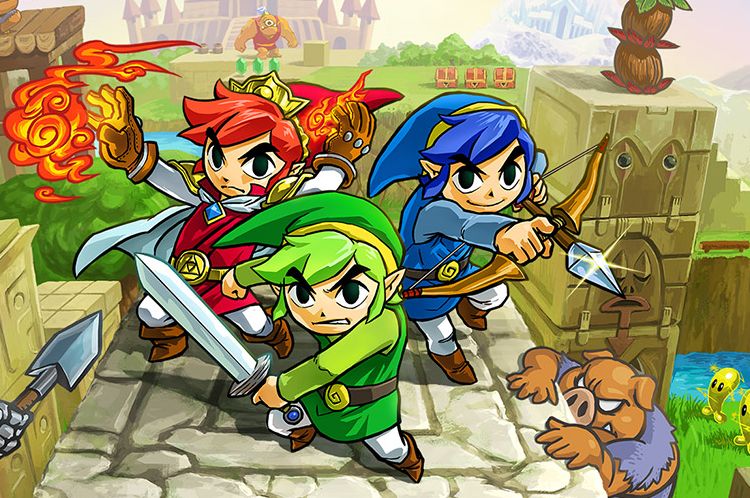 Media Create Top 50 The Legend of Zelda Tri Force Heroes