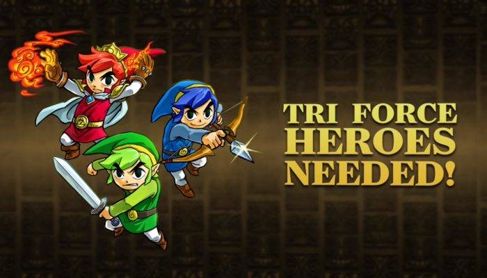 The Legend of Zelda: Tri Force Heroes – Launch Trailer