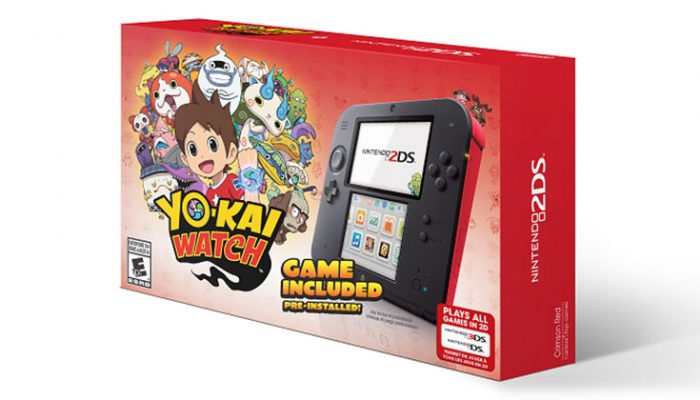 NoA: ‘New Yo-kai Watch Nintendo 2DS bundle hits stores on Nov. 6’