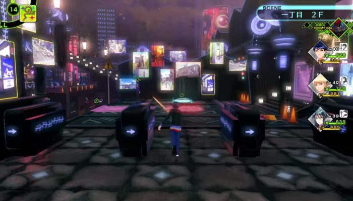 Shin Megami Tensei X Fire Emblem – Dungeon & Battle Footage