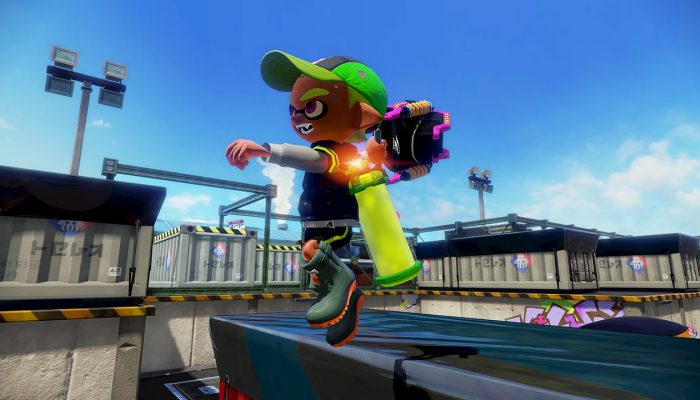 New weapon Slosher Deco now available in Splatoon