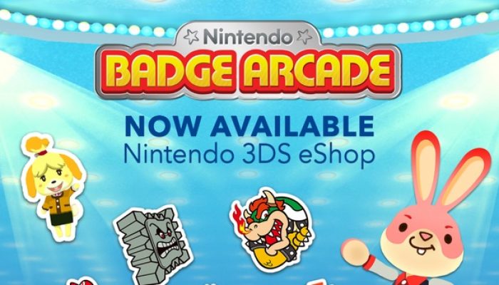 Nintendo Badge Arcade available in North America
