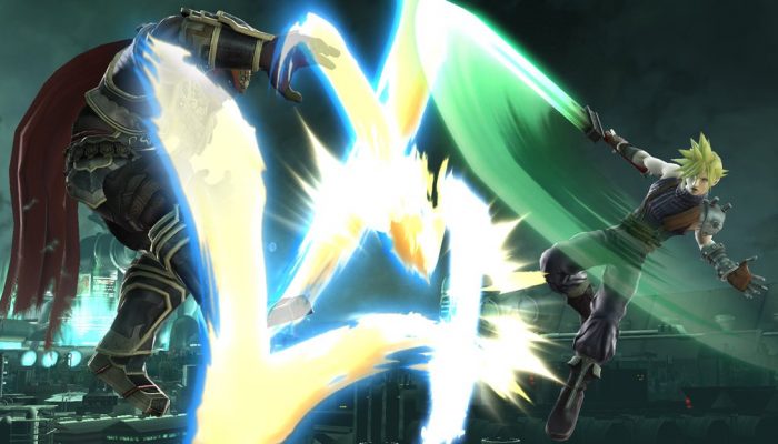 Super Smash Bros. for Wii U – Screenshots of Cloud from Nintendo of Europe’s Twitter