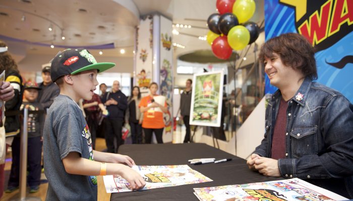 Pictures from the Yo-kai Watch Launch Event at Nintendo World Store