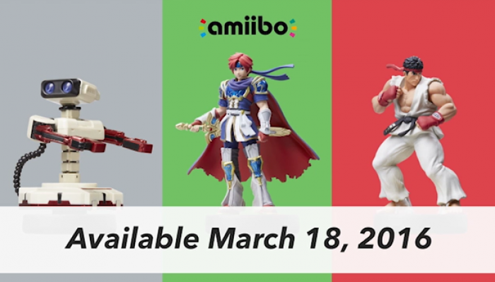 Famicom R.O.B., Roy and Ryu amiibo to launch on March 18