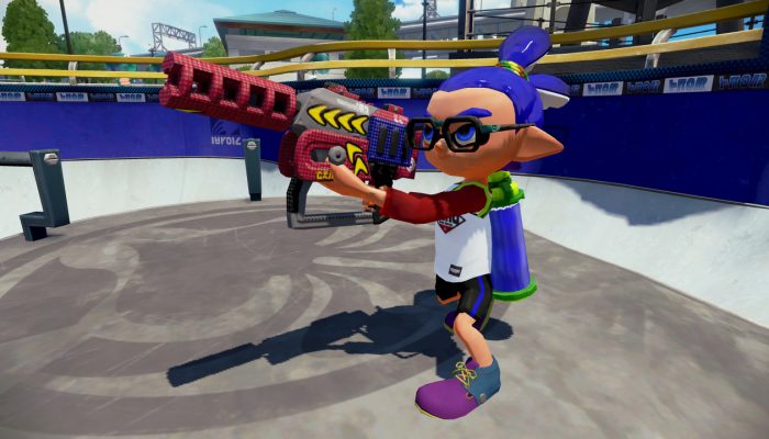 New weapon Rapid Blaster Pro Deco now available in Splatoon