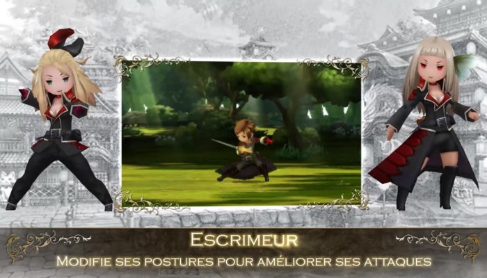 Bravely Second : End Layer – Bande-annonce des classes