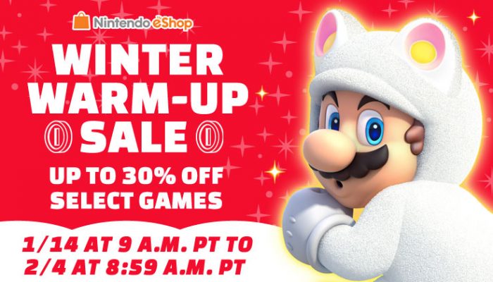 NoA: ‘Winter Warm-up Sale on Nintendo eShop’