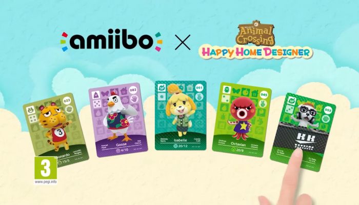 Animal Crossing : Happy Home Designer – Publicité Cartes amiibo