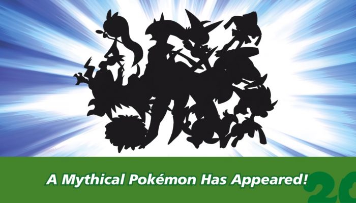 Pokémon XY and ORAS – Celebrate #Pokemon20 with the Mythical Pokémon Mew!