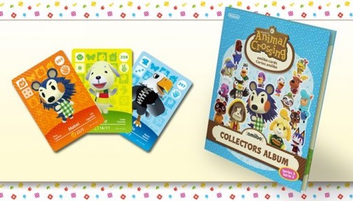 Series 3 Animal Crossing amiibo cards launching in Europe on March 18