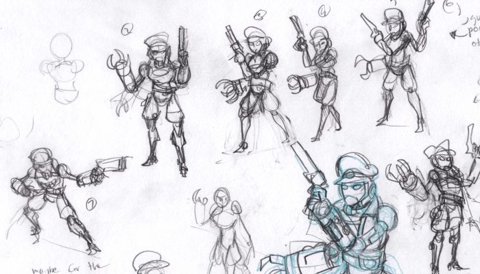 SteamWorld Heist – Concept Art from the Engine Room