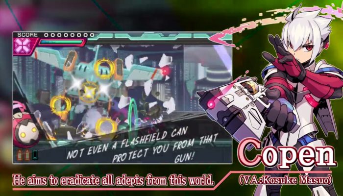 Azure Striker Gunvolt 2 – Nintendo Direct Trailer