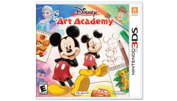 NoA: ‘Learn to draw dozens of Disney and Pixar characters in Disney Art Academy’