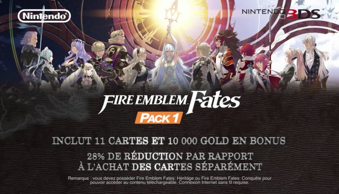 Fire Emblem Fates – Bande-annonce du pack de cartes 1