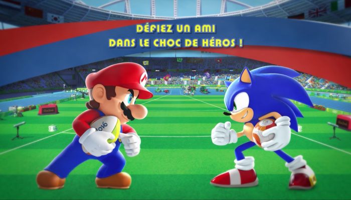 Mario et Sonic aux Jeux olympiques de Rio 2016 – Bande-annonce des héros